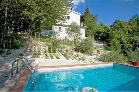 Molino del Gobbo, Belle villa à Sant Agata Feltria avec piscine - Photo 14