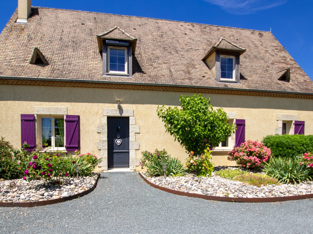 Gîte 8 personnes, piscine chauffée et trampoline à Rampieux - Photo 1