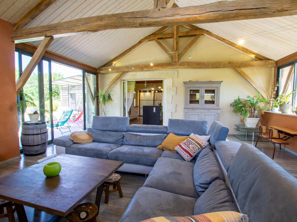 Gîte 8 personnes, piscine chauffée et trampoline à Rampieux - Photo 4