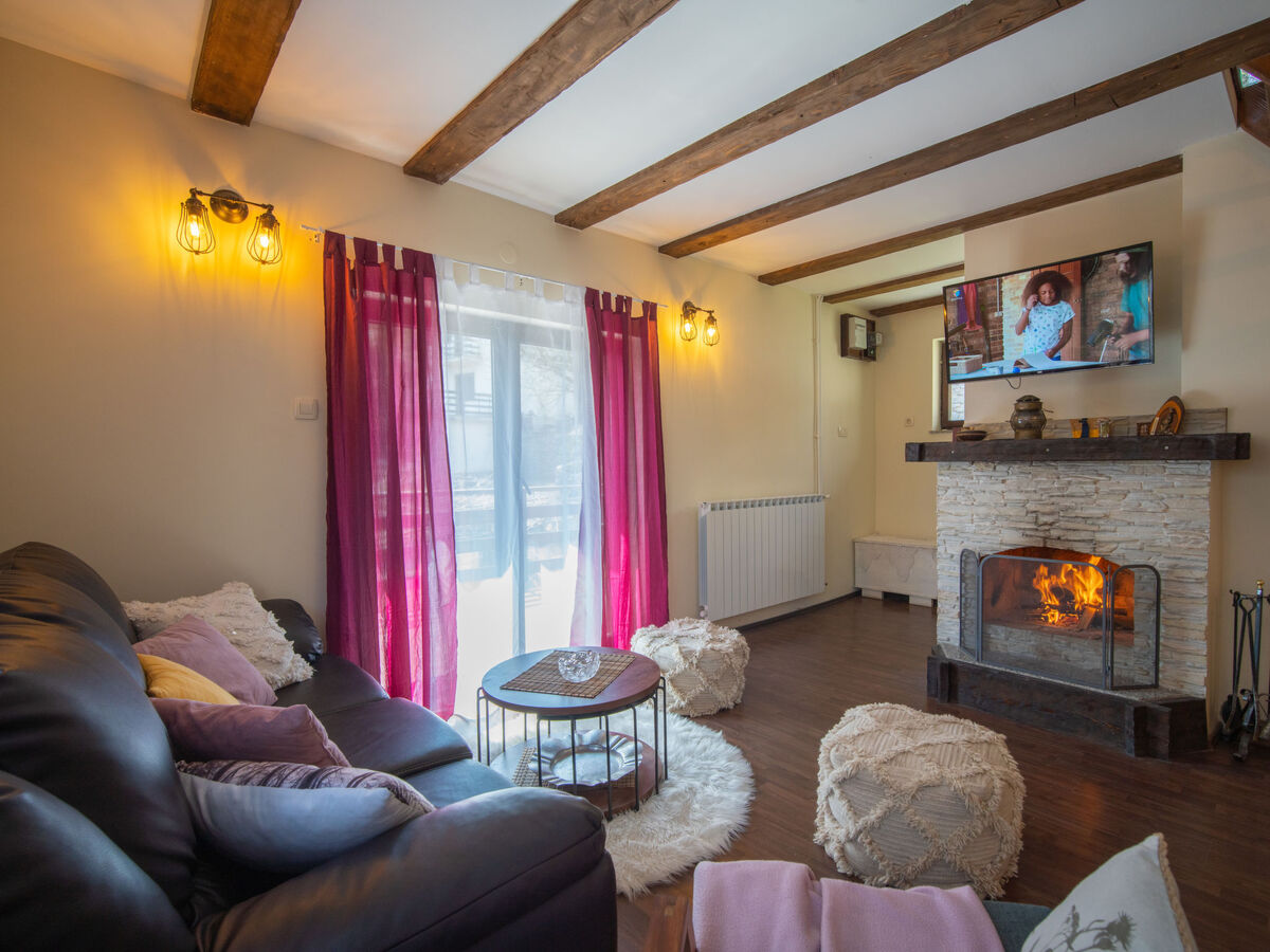 Chalet Nina à Fužine : 6 personnes, jacuzzi et sauna - Photo 7