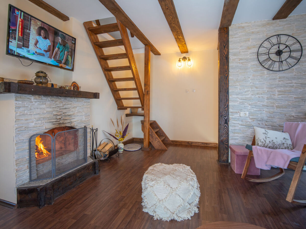 Chalet Nina à Fužine : 6 personnes, jacuzzi et sauna - Photo 16