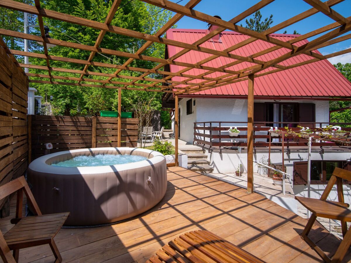 Chalet Nina à Fužine : 6 personnes, jacuzzi et sauna - Photo 22