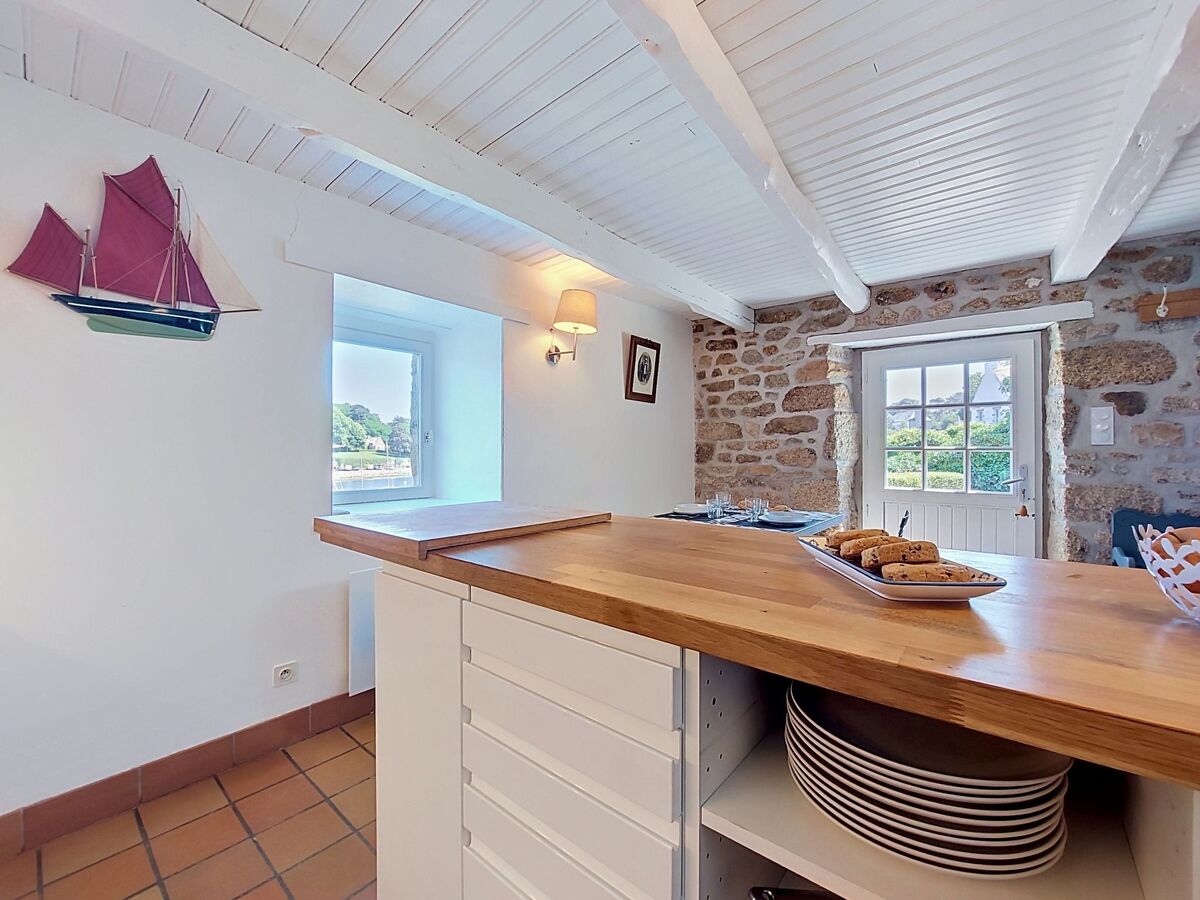 La Chaumière - Maison 19e siècle vue mer à Nevez - Photo 8