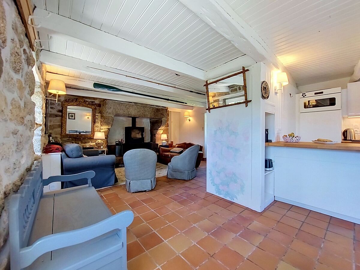 La Chaumière - Maison 19e siècle vue mer à Nevez - Photo 9