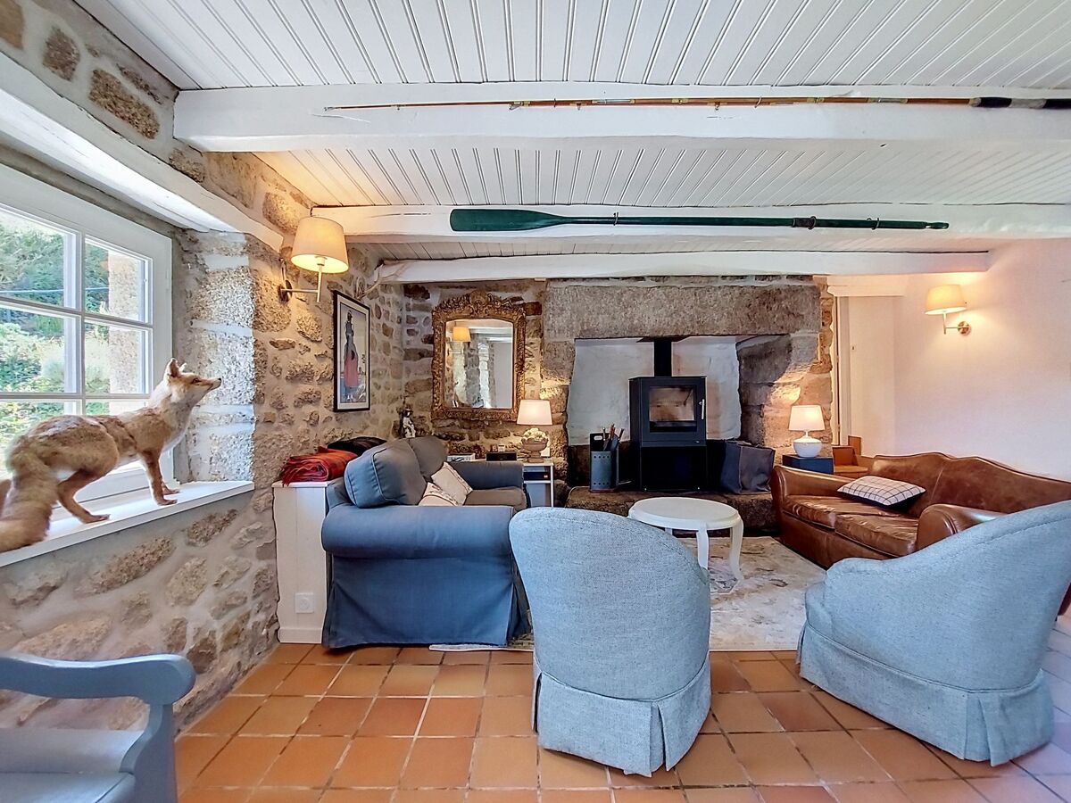 La Chaumière - Maison 19e siècle vue mer à Nevez - Photo 10
