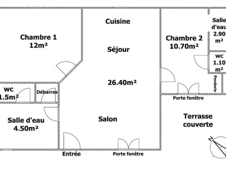 Gîte climatisé 15 hectares, domaine équestre à Bouin : photo 19