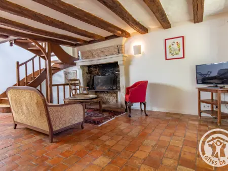 Gîte aux volets bleus avec jardin clos près de la Loire : photo 15