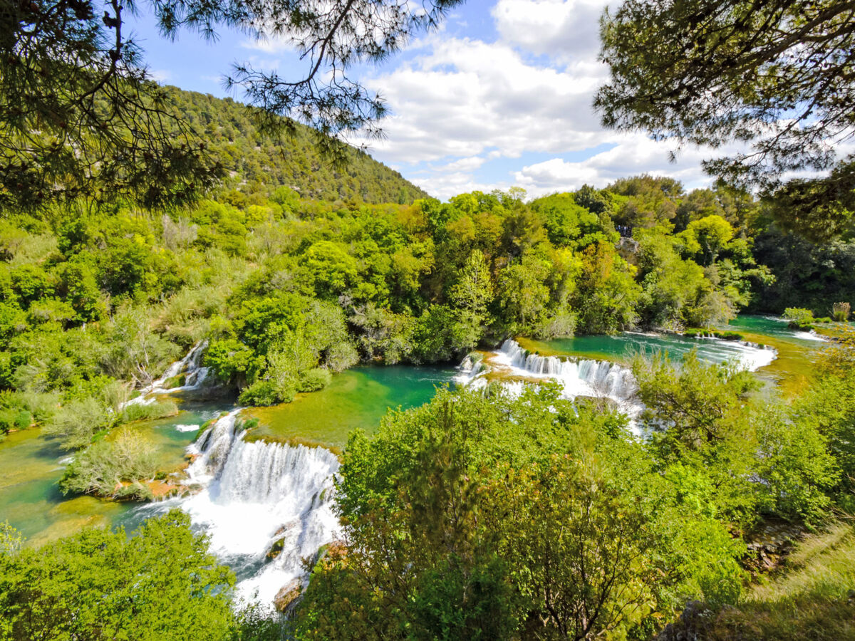 Maison Aurora à Skradin : piscine privée et terrasse - Photo 28