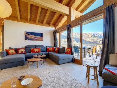 Location chalet à Saint Martin de Belleville, Chalet spacieux avec sauna, accès pistes, Wi-Fi et parking