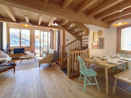 Chalet cosy accès pistes, wifi et parking, Chalet 8 personnes à Saint Martin de Belleville - Photo 2