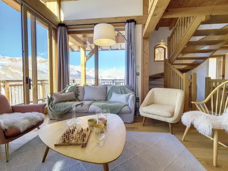 Chalet cosy accès pistes, wifi et parking, Chalet 8 personnes à Saint Martin de Belleville - Photo 4