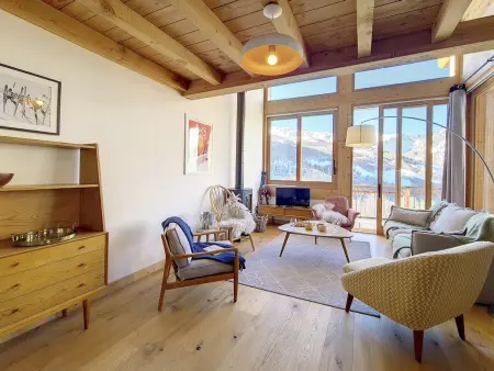 Chalet cosy accès pistes, wifi et parking, Chalet 8 personnes à Saint Martin de Belleville - Photo 7
