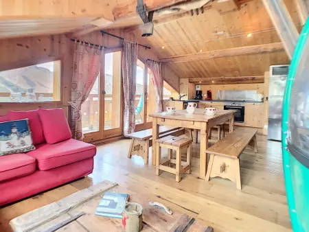 Chalet montagnard 8 pers. avec balcon et WIFI, Chalet 8 personnes à Saint Martin de Belleville - Photo 3
