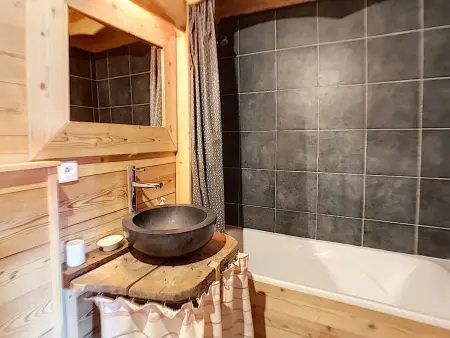 Chalet montagnard 8 pers. avec balcon et WIFI, Chalet 8 personnes à Saint Martin de Belleville - Photo 6