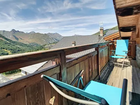 Chalet montagnard 8 pers. avec balcon et WIFI, Chalet 8 personnes à Saint Martin de Belleville - Photo 10
