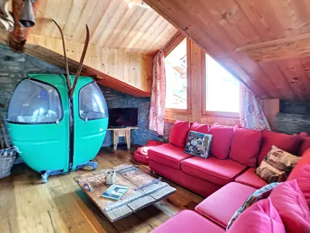Chalet montagnard 8 pers. avec balcon et WIFI, Chalet 8 personnes à Saint Martin de Belleville - Photo 14