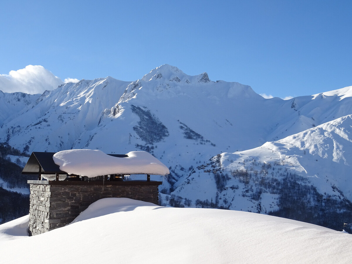 Chalet Aigle 80m² : jacuzzi, sauna et accès direct aux pistes - Photo 12