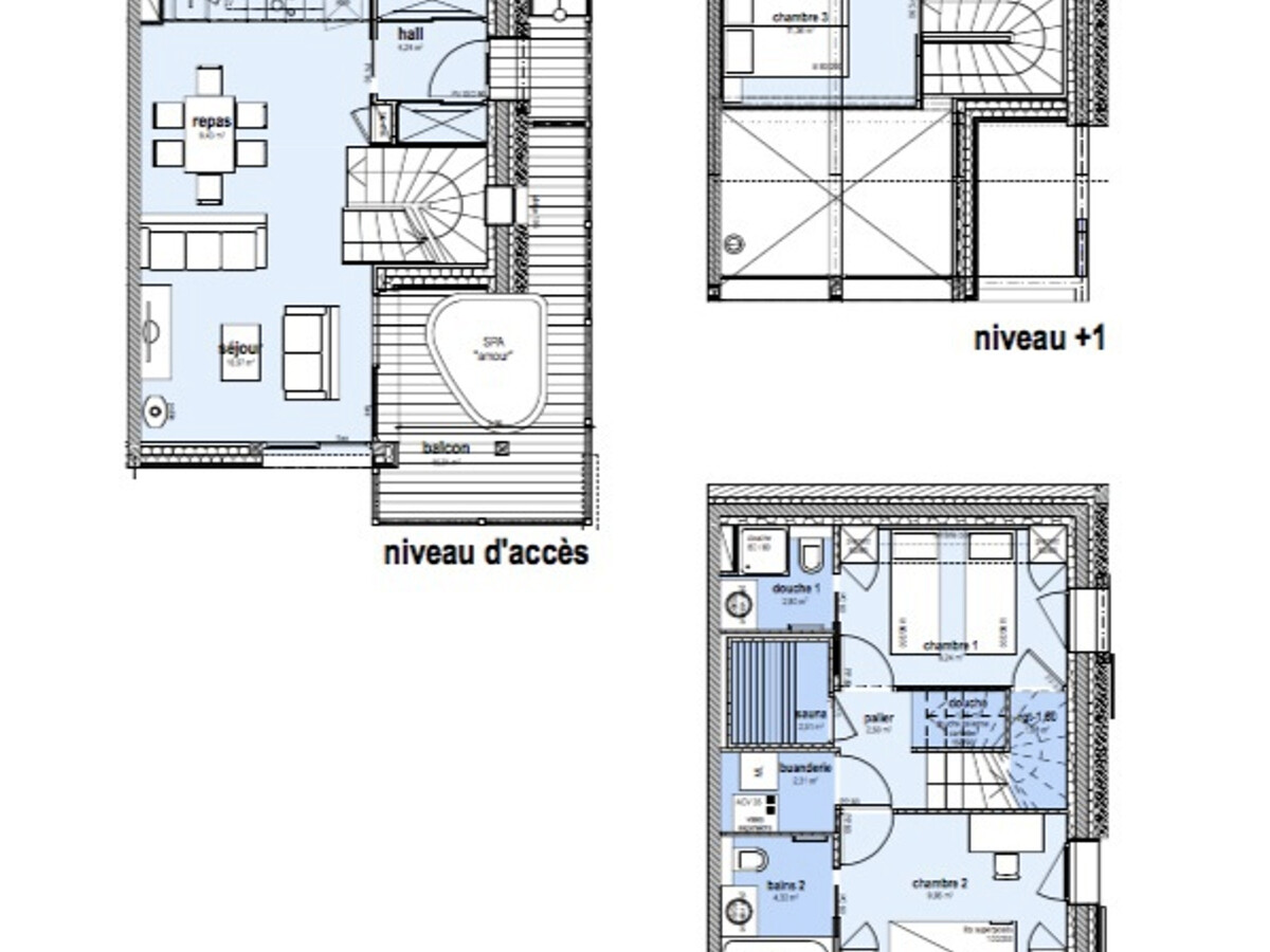 Chalet Aigle 80m² : jacuzzi, sauna et accès direct aux pistes - Photo 16