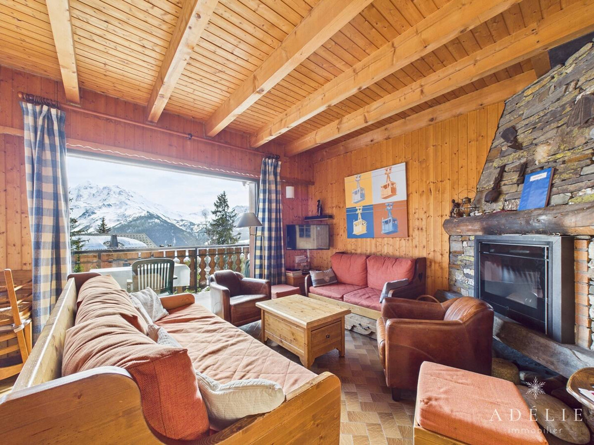 Appartement 120 m² triplex, balcon plein sud, 400 m des pistes - Photo 2