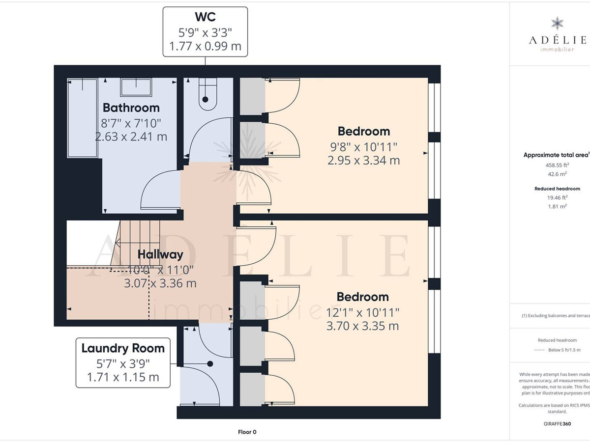 Appartement 120 m² triplex, balcon plein sud, 400 m des pistes - Photo 20