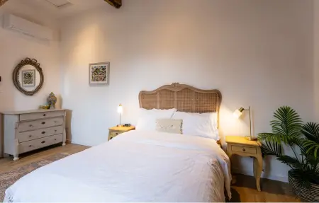Maison de ferme en pierre, 7 chambres et piscine chauffée : photo 37