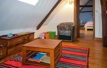 Maison pierre et poutres apparentes à Mauvières, piscine : photo 14