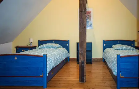 Maison pierre et poutres apparentes à Mauvières, piscine : photo 19