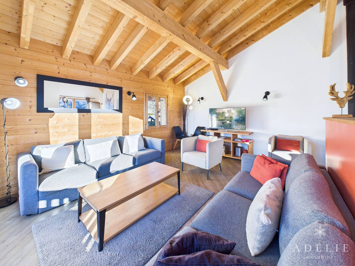 Chalet 173m² jacuzzi sauna, 12 pers, pieds pistes - Photo 2