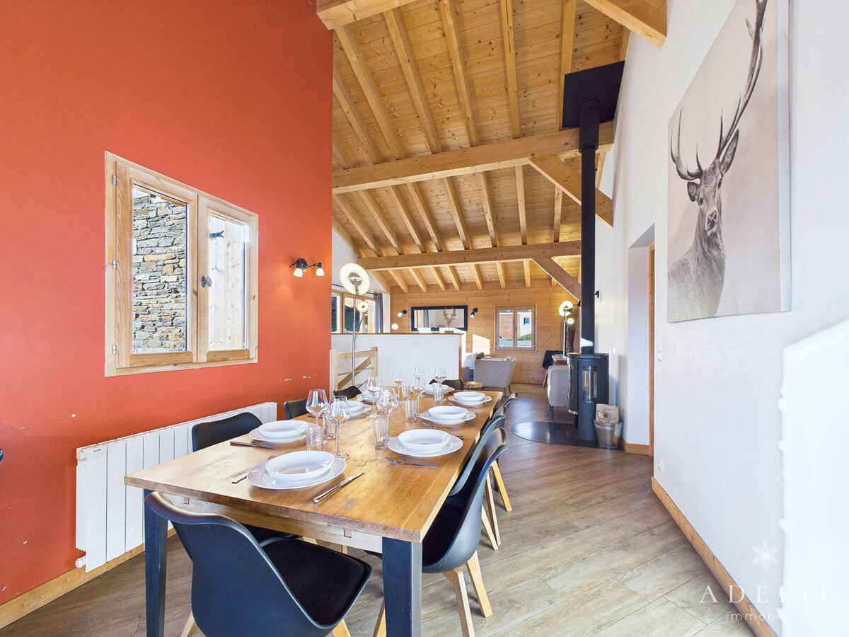 Chalet 173m² jacuzzi sauna, 12 pers, pieds pistes - Photo 6