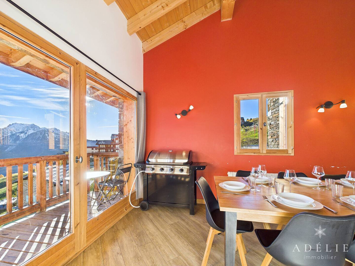 Chalet 173m² jacuzzi sauna, 12 pers, pieds pistes - Photo 7