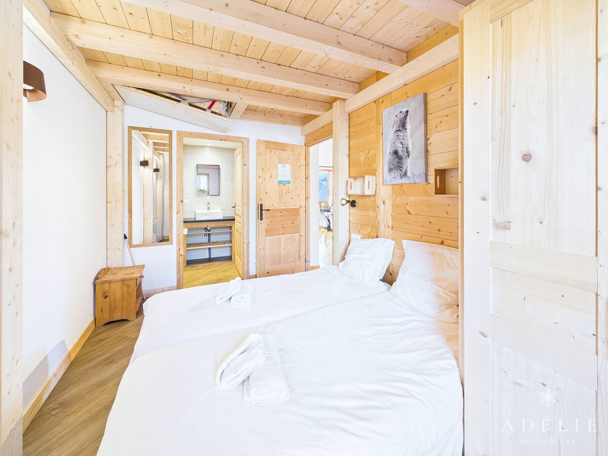 Chalet 173m² jacuzzi sauna, 12 pers, pieds pistes - Photo 11