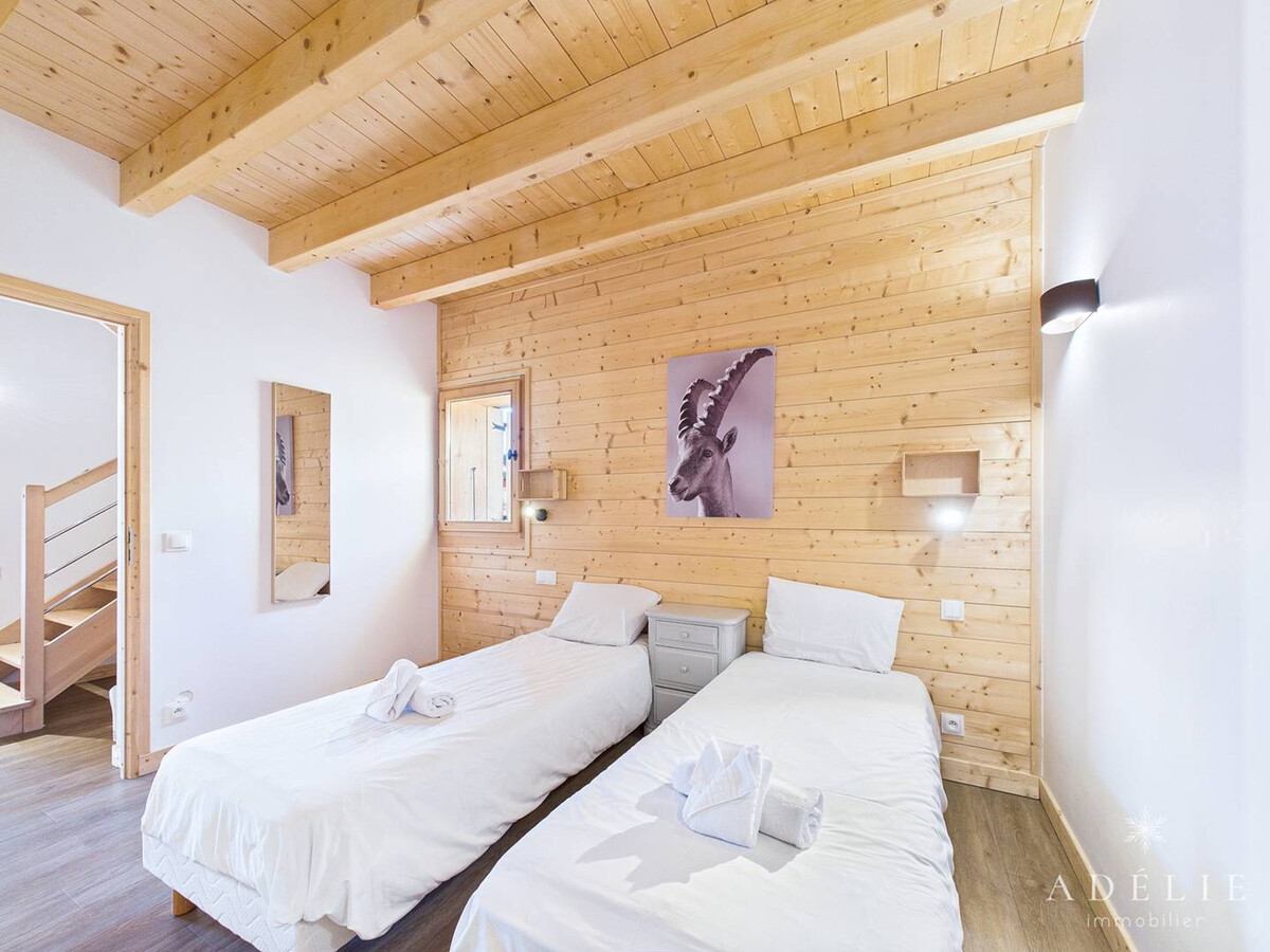 Chalet 173m² jacuzzi sauna, 12 pers, pieds pistes - Photo 24