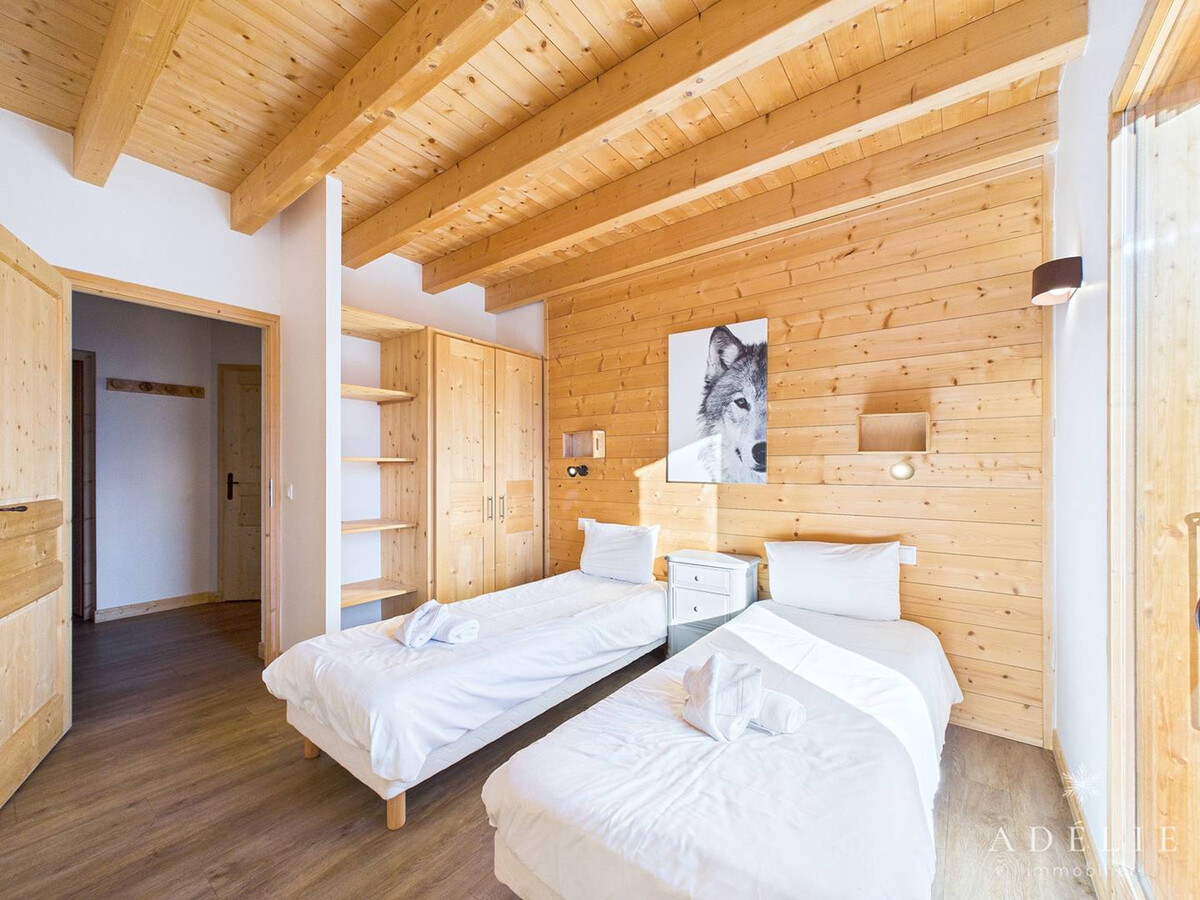 Chalet 173m² jacuzzi sauna, 12 pers, pieds pistes - Photo 28