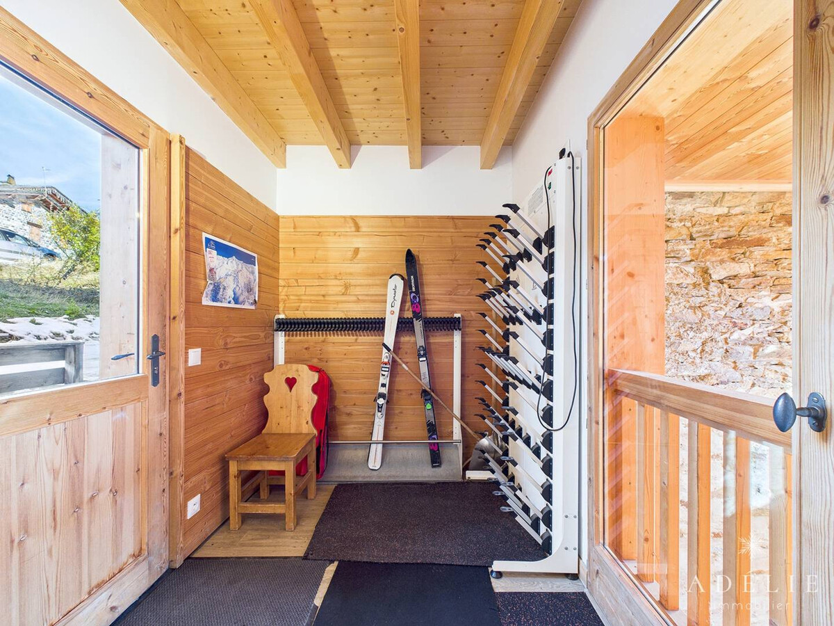 Chalet 173m² jacuzzi sauna, 12 pers, pieds pistes - Photo 31