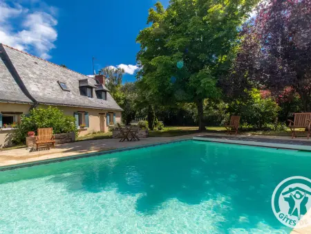 Gîte 4 pers. avec piscine chauffée à Tiercé : photo 22