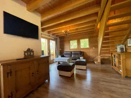 Chalet 130m² Verchaix - 10 pers., vue panoramique sud - Photo 1