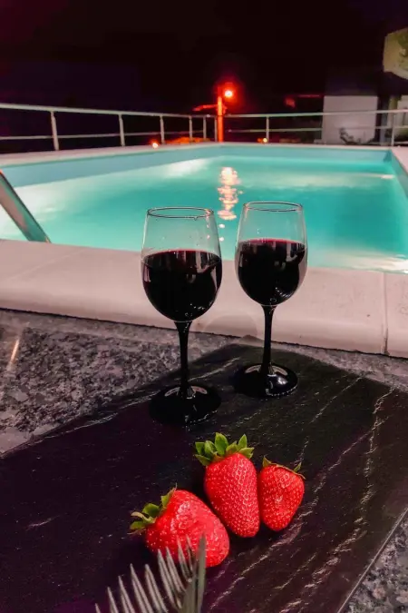 Emili & Elias, maison moderne avec piscine chauffée : photo 19