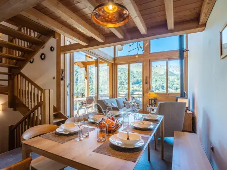 Location chalet à Saint Martin de Belleville, Chalet familial Saint-Martin-de-Belleville - 9 pers, Wifi, parking inclus