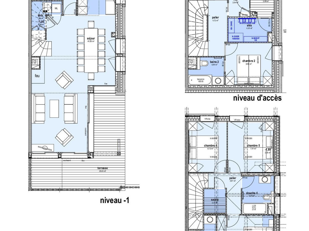 Chalet Bouc Blanc, 5 chambres avec sauna et terrasse 40m² - Photo 15