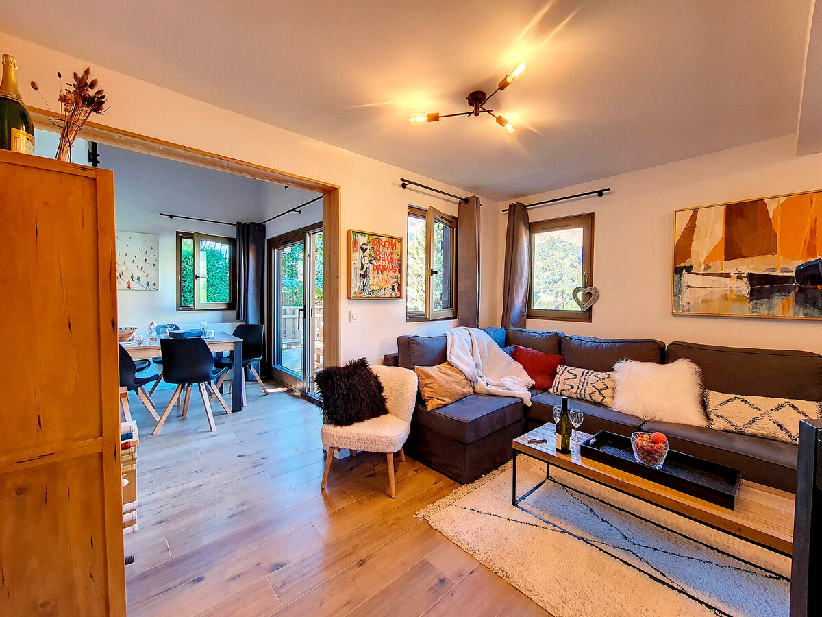 Chalet Mabé 87 m², 6 pers, terrasse sud, vue vallée - Photo 2
