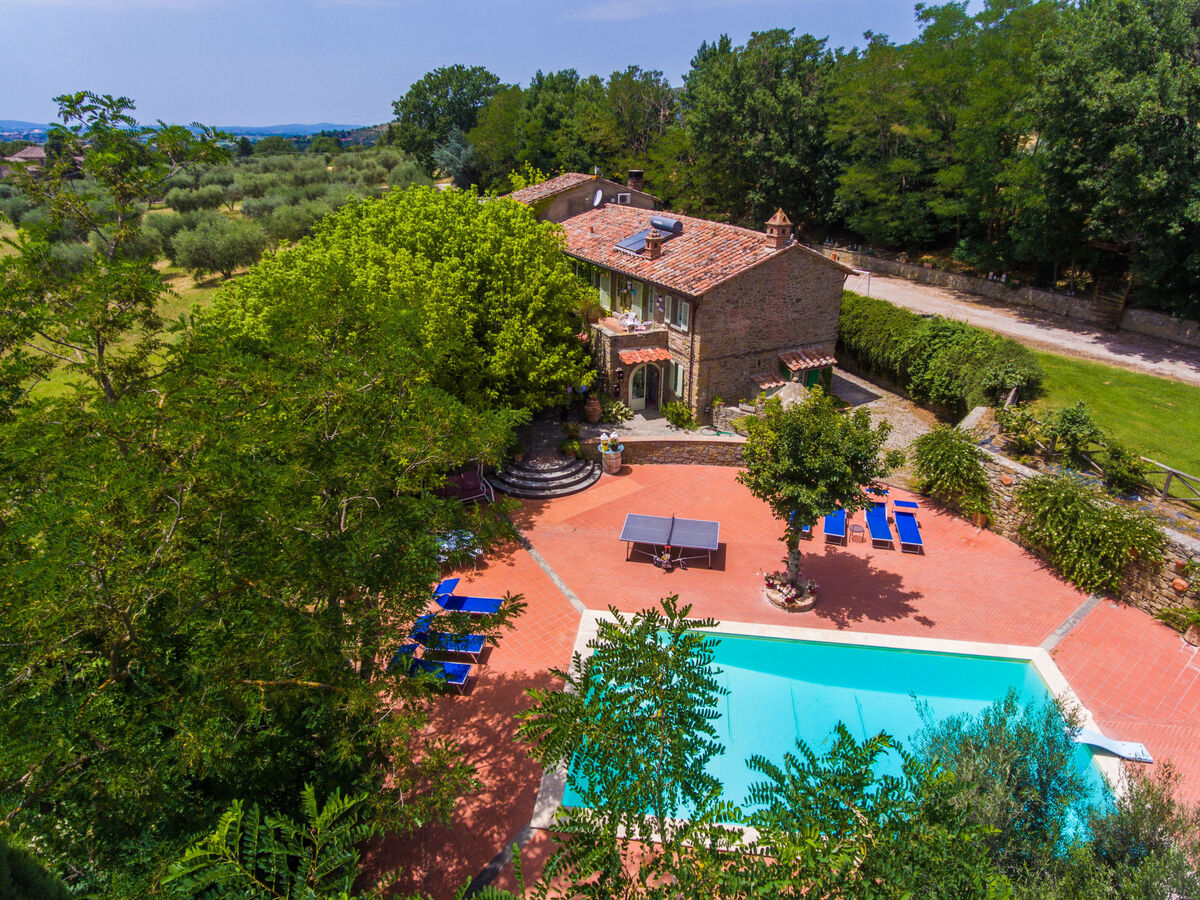 Il Cherubino – Gîte 8 chambres avec piscine à Cortona - Photo 1