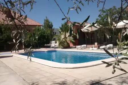 Casa de Lozano y Rueda, maison 10 personnes piscine privée : photo 3