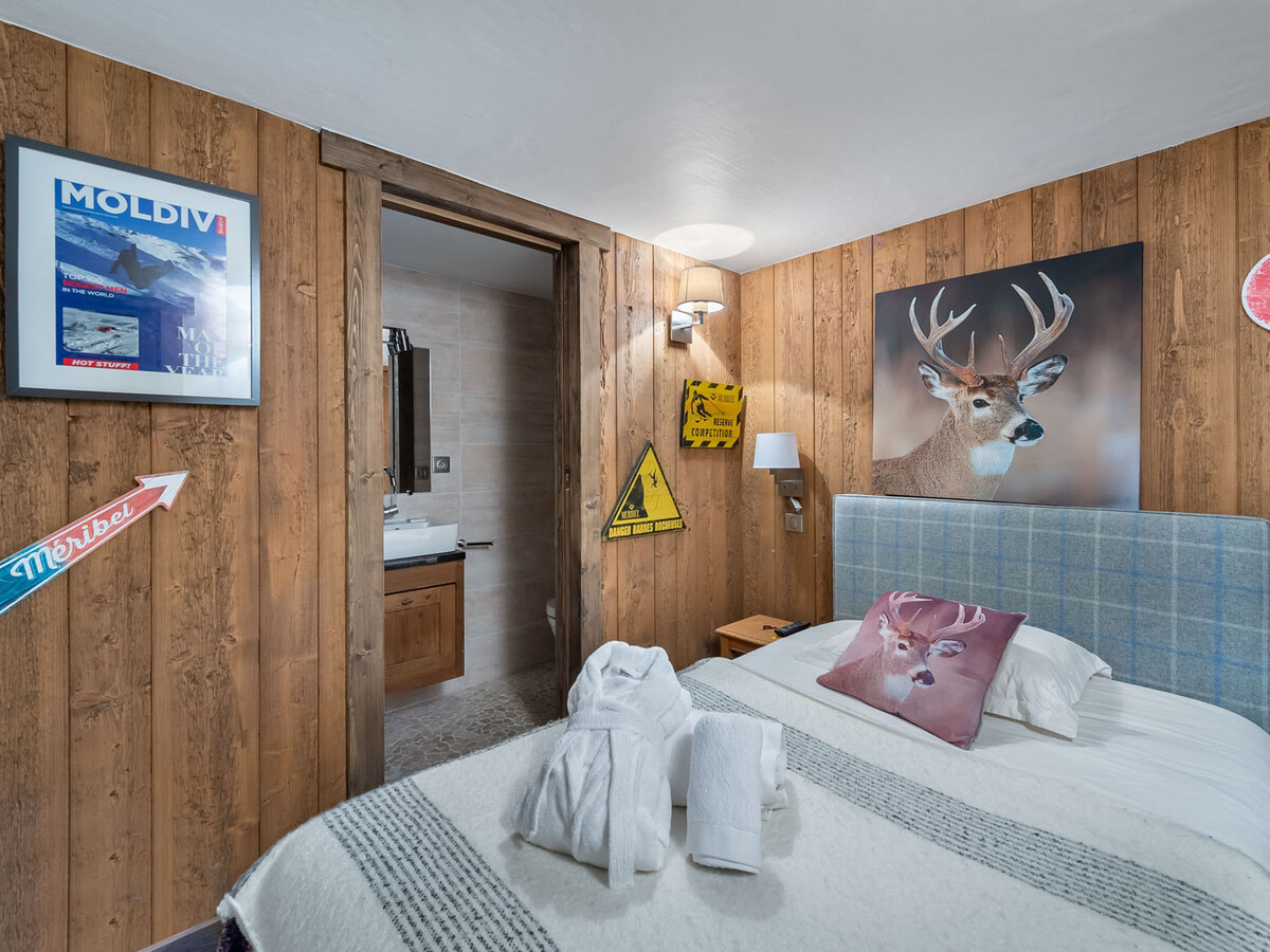 Chalet Saint-Joseph à Méribel, jacuzzi et 7 chambres - Photo 9
