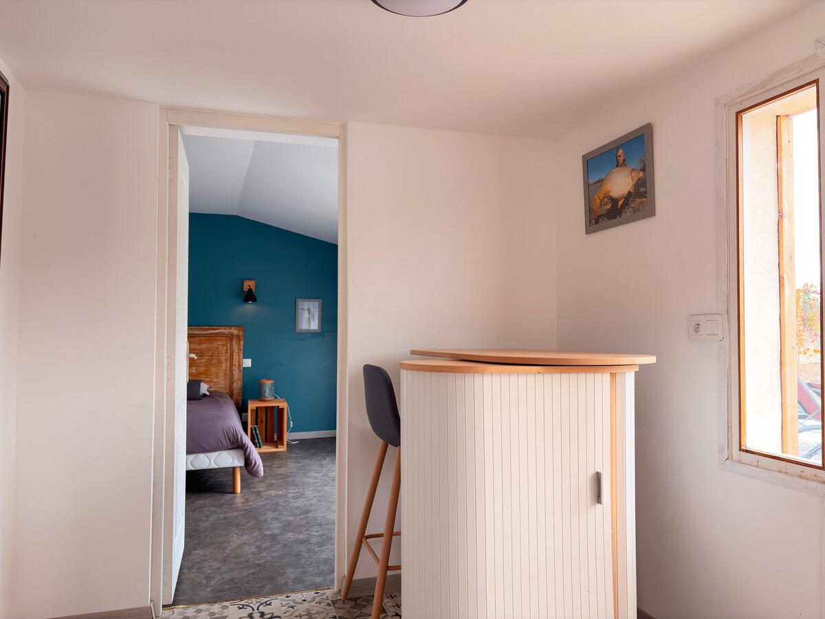 Gîte 14 pers. à Bélâbre : maison, lofts, piscine et étang privé - Photo 19