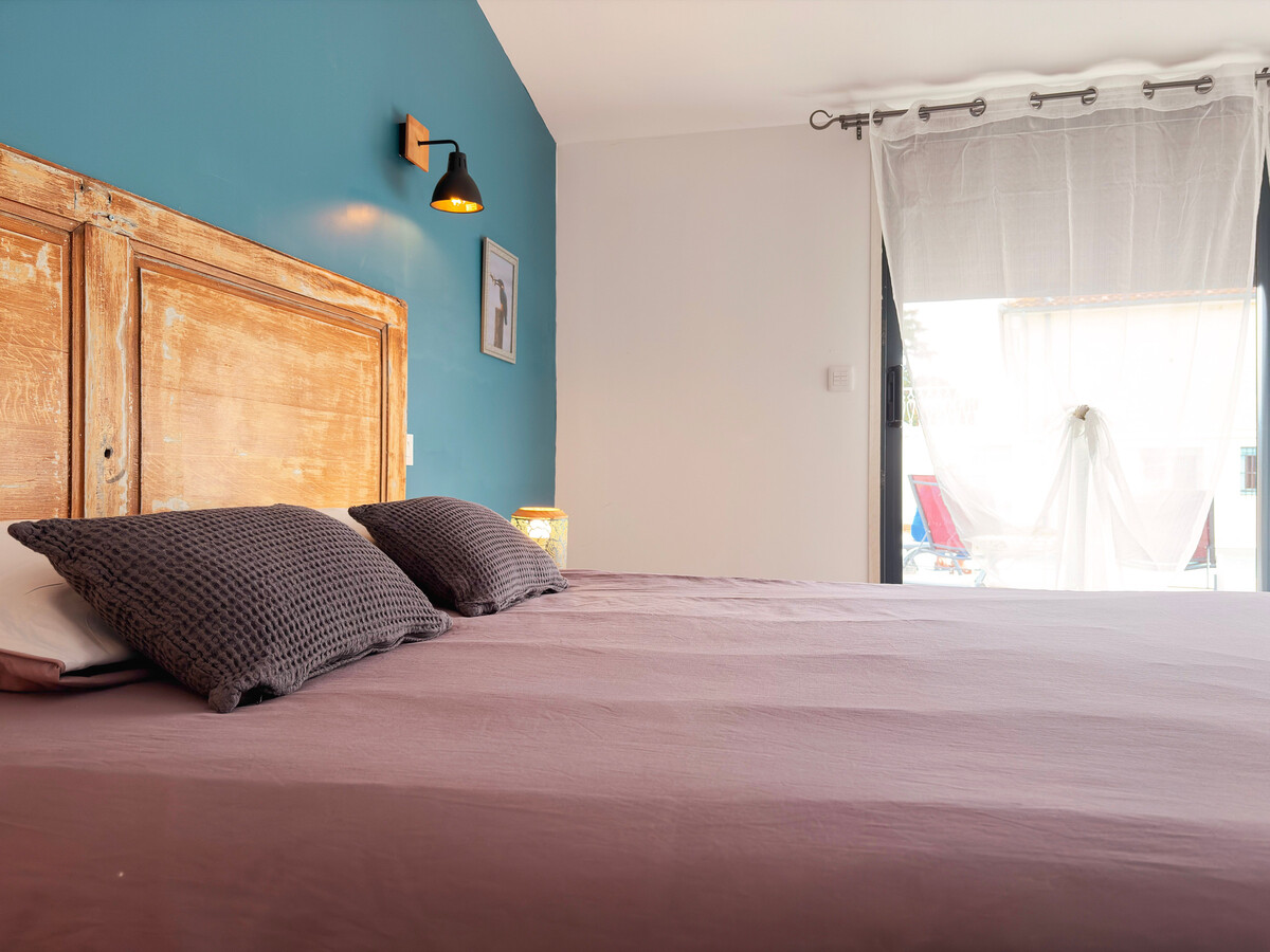 Gîte 14 pers. à Bélâbre : maison, lofts, piscine et étang privé - Photo 20