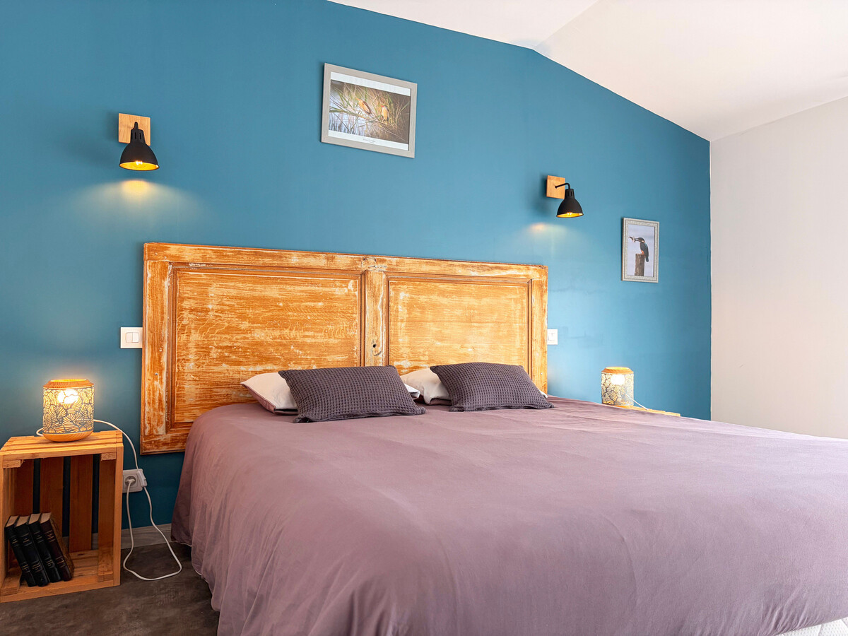 Gîte 14 pers. à Bélâbre : maison, lofts, piscine et étang privé - Photo 21