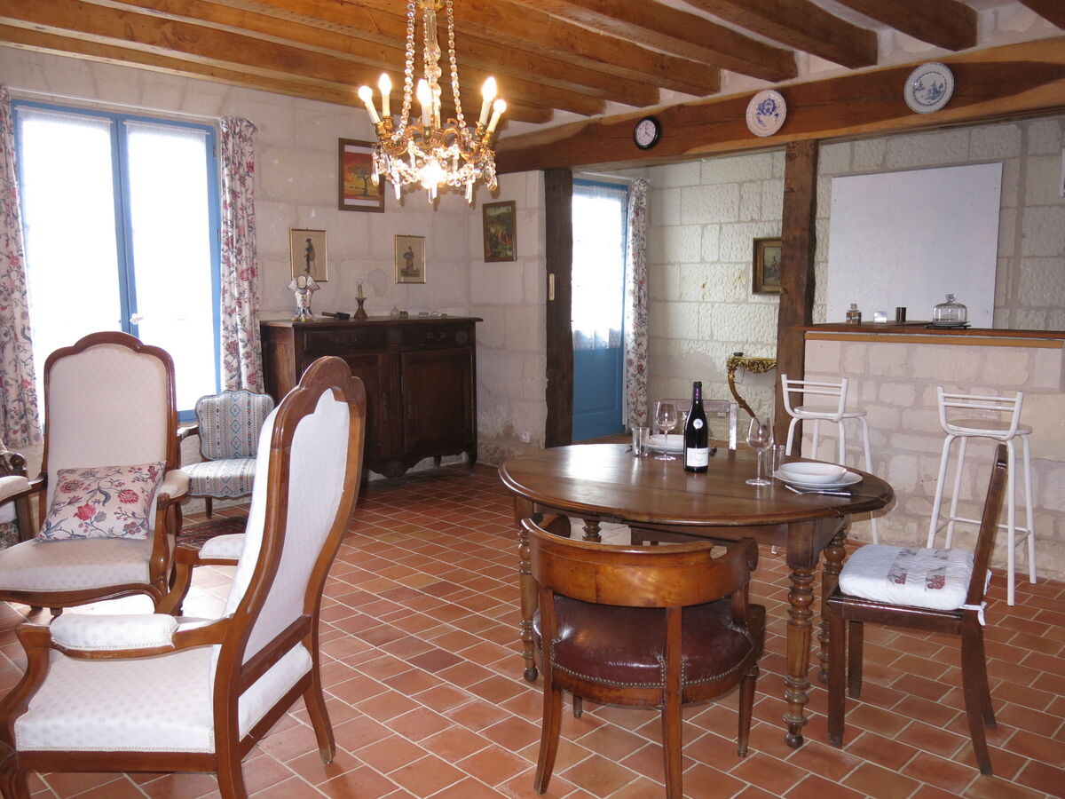Les Landes du Chinonais, gîte 2 pers. avec poêle - Photo 6