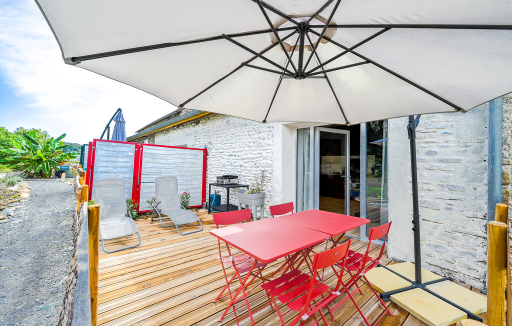 Maison pierre 4 pers. piscine et jacuzzi à Aren - Photo 15