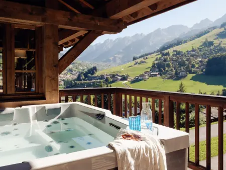 Chalet 5★ à La Clusaz, 8 pers, spa, proche pistes, 4 chambres : photo 18