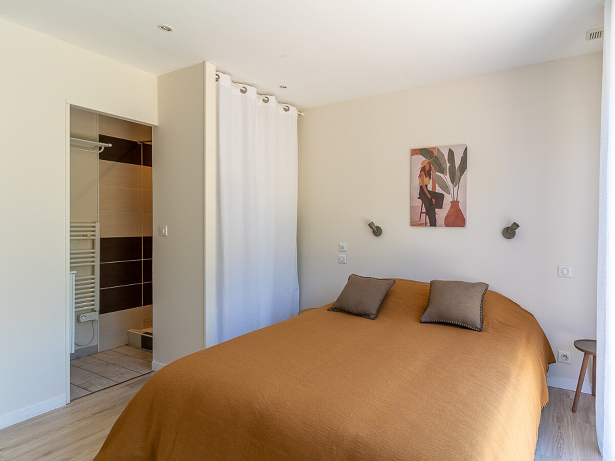 Villa 10 pers. Biscarrosse : piscine chauffée & accès lac - Photo 12